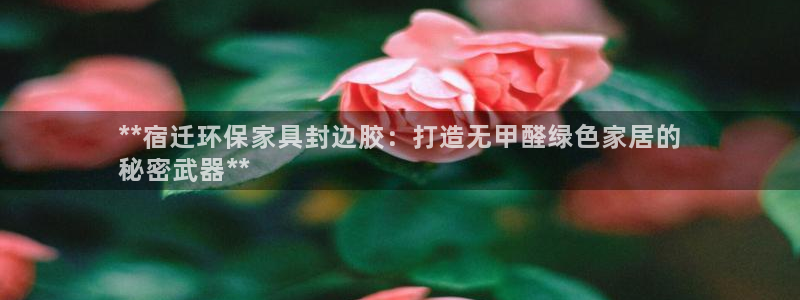 杏耀平台登陆地址：**宿迁环保家具封边胶：打造无甲醛绿色家居